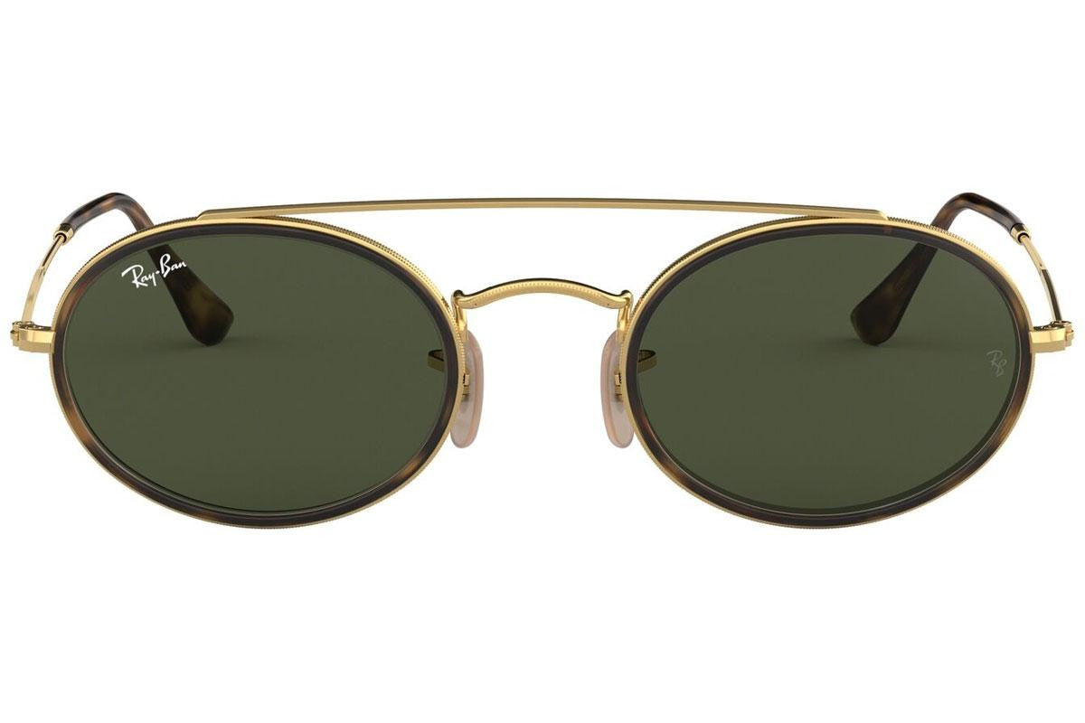 RayBan Oval Double Bridge RB3847N 9121/31 Marimea 52: