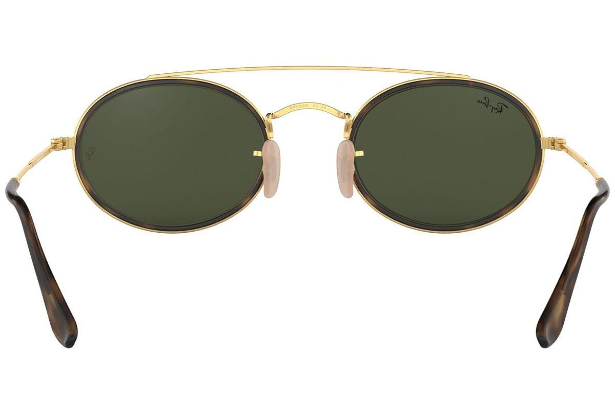 RayBan Oval Double Bridge RB3847N 9121/31 Marimea 52: